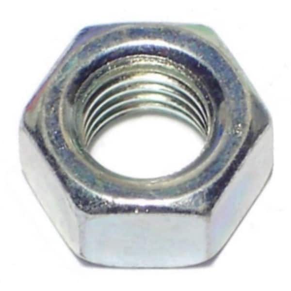 Midwest Fastener Hex Nut, 5/16"-24, Steel, Grade 2, Zinc Plated, 100 PK 03691 - main
